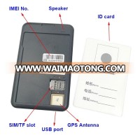 Smart Children Ultra-thin GPS Tracker Card with SOS and SIM Card as Thin as Credit Card Size for Students Kids